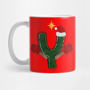 Letter Y - Christmas Letter Mug